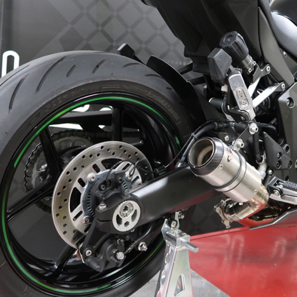 CP1 Matt Carbon Tip Exhaust System 2