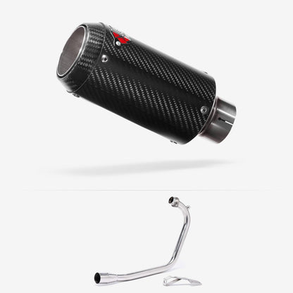 CP8C Carbon Fibre Exhaust System