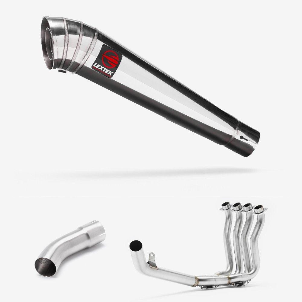 MP4 S/Steel Megaphone Exhaust System