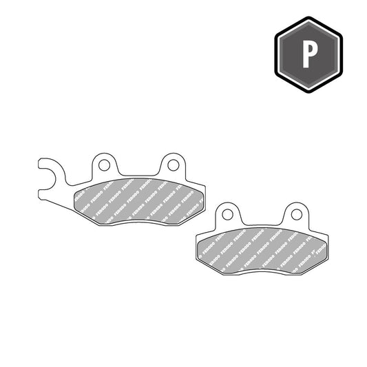 Ferodo FDB497EFP Platinum Compound Pad - FA135