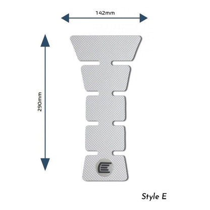 Eazi-Grip PRO Centre Tank Pads Style : Style E Eazi-Grip Colour: Clear