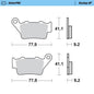 Moto-Master Racing GP SinterPRO Brake Pads - 93212