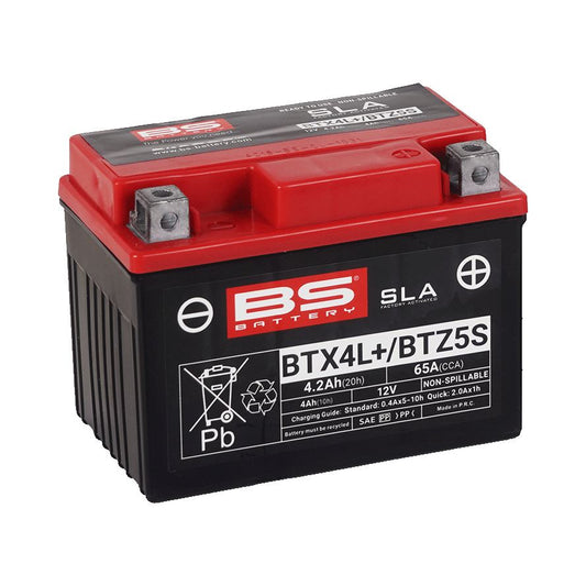 BS BTZ5S/ BTX4L+ SLA (WC) Factory Activated Battery