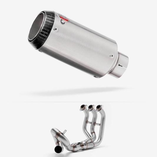 CP1 Matt Carbon Tip Exhaust System (Low Level)