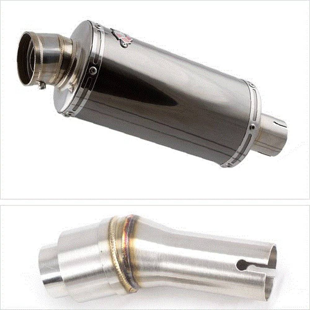 OP16 Dark Tint Stainless Exhaust