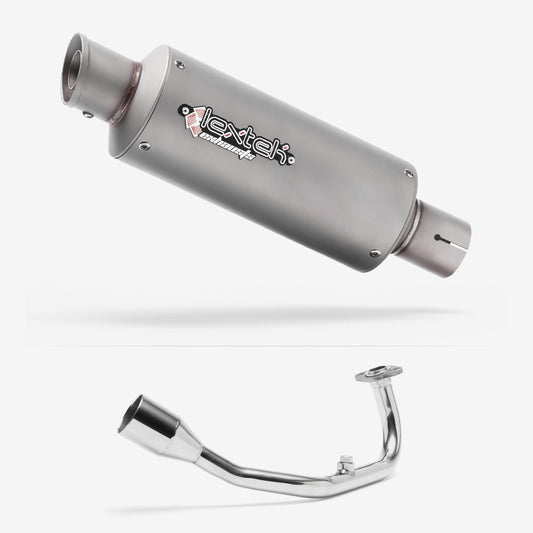 GP1 Matt S/Steel GP Stubby Exhaust System