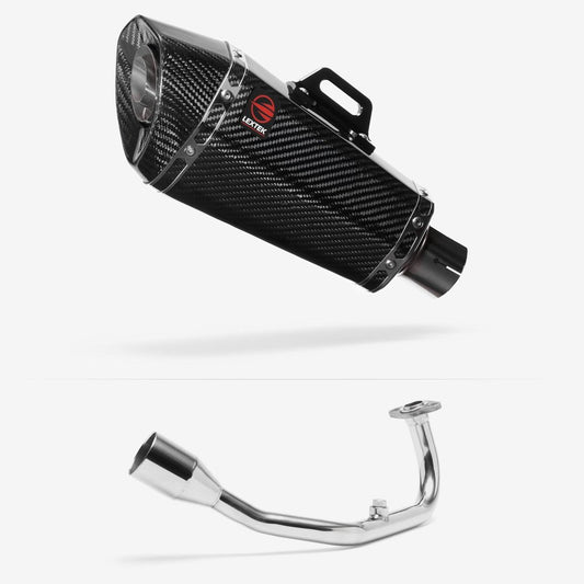 XP8C Carbon Fibre Exhaust System
