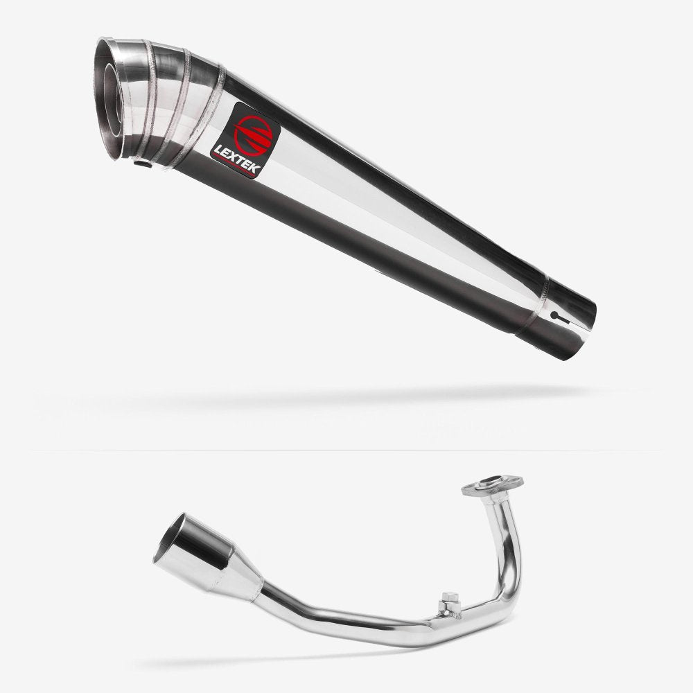MP4 S/Steel Megaphone Exhaust System