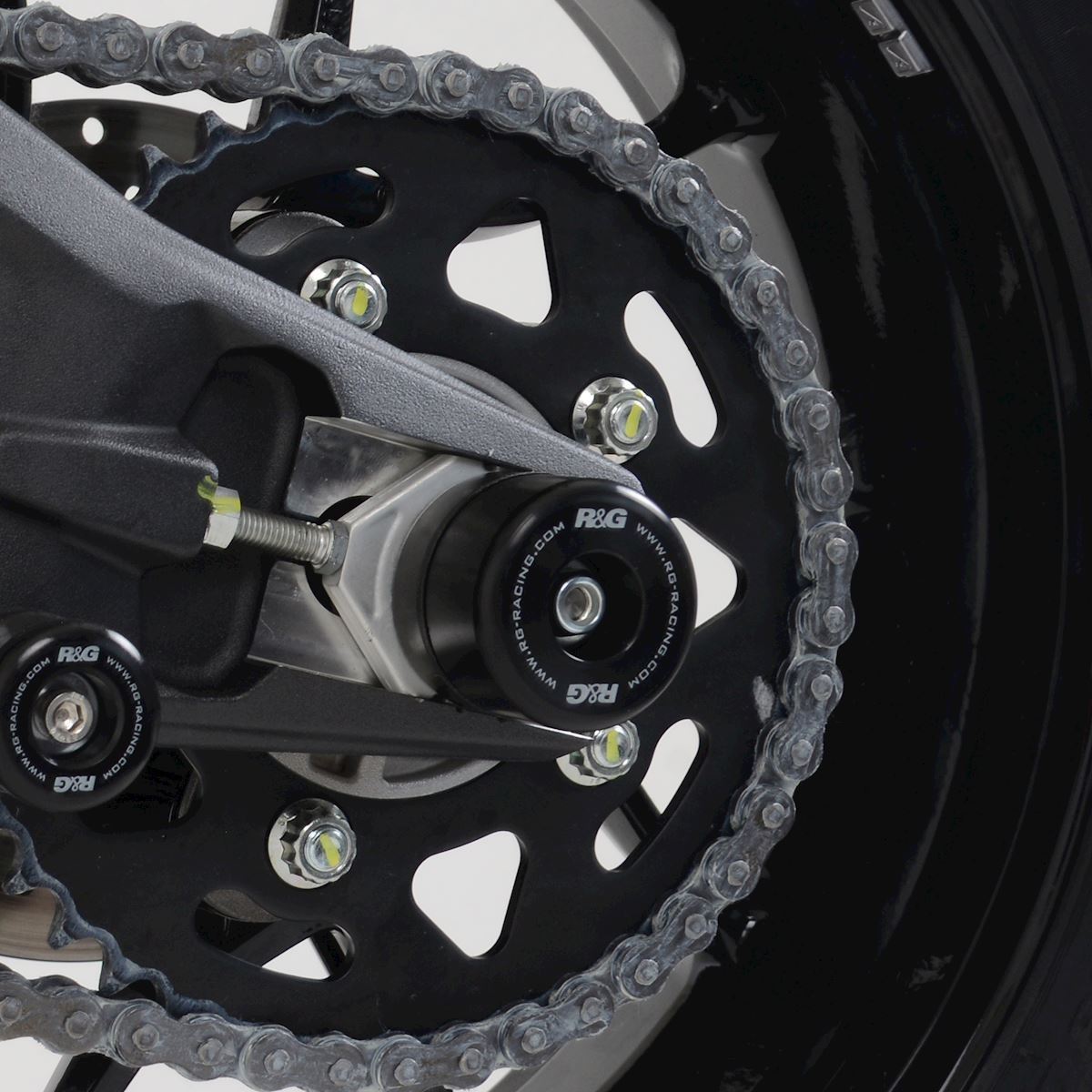 Swingarm Protectors for the Ducati Monster 950 (+) '21-