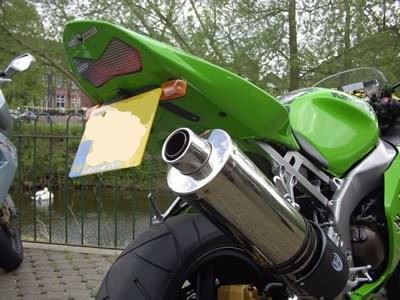 Tail Tidy for Kawasaki ZX6R ('03-'04), Z750 ('04-'0