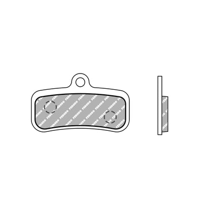 Ferodo E-Bike Brake Pad FBP018FE (EBC CFA493 Galfer FD426 Shimano D03S-4-D01S)