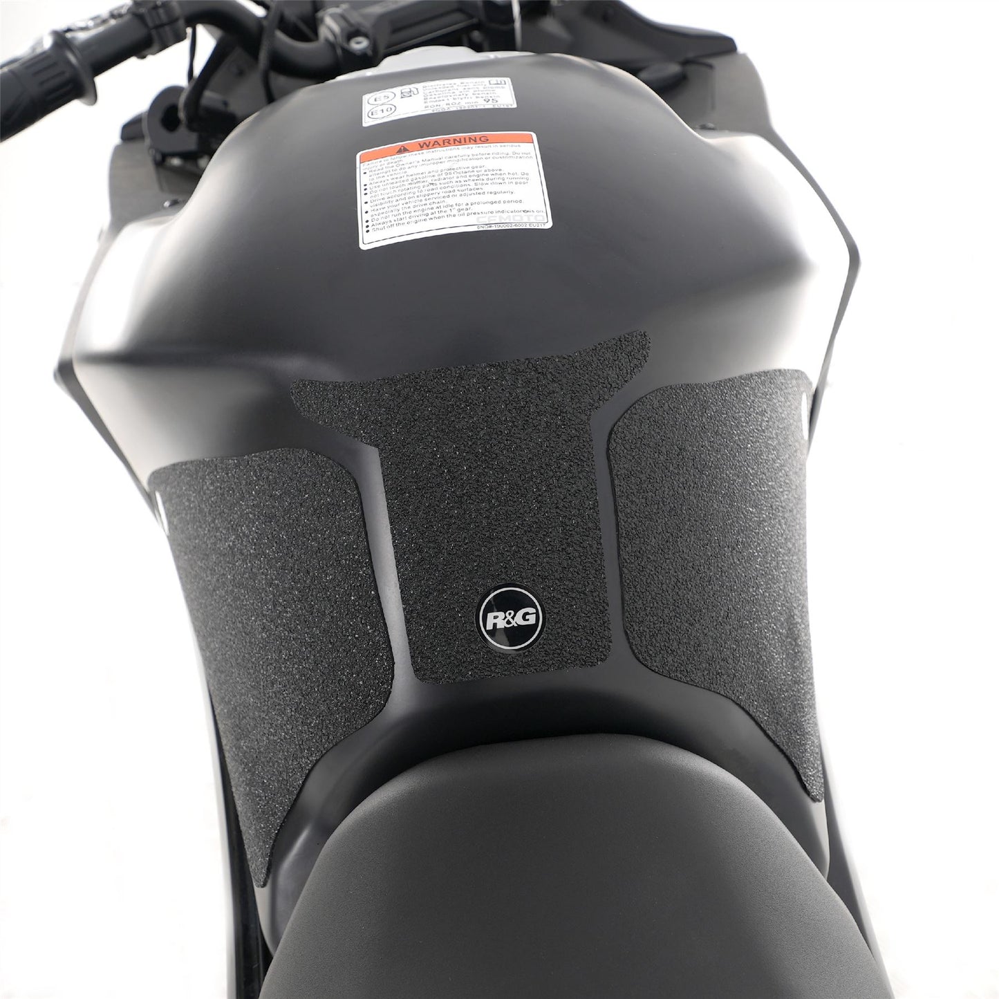 R&G Tank Traction Grips for CFMoto 650GT '19- Colour: Black