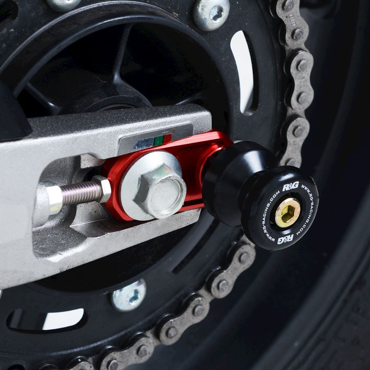 Cotton Reels (Offset) for Honda CBR250RR '17- Colour: Red