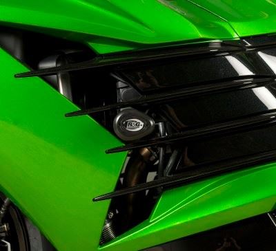 Crash Protectors - Aero Style for Kawasaki ZZR 1400 2012- Colour: Black