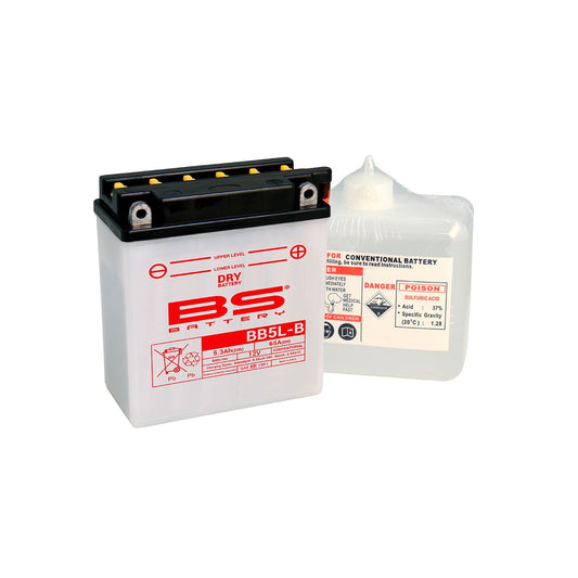 BS BB5L-B (12N5-3B) (DC) Combi-Pack Dry Battery