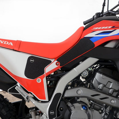 R&G Tank Traction Grips for Honda CRF300L '21- (4 piece) Colour: Clear