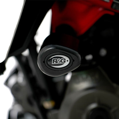 Crash Protectors- Aero Style for BMW G310R '21- Colour: Black