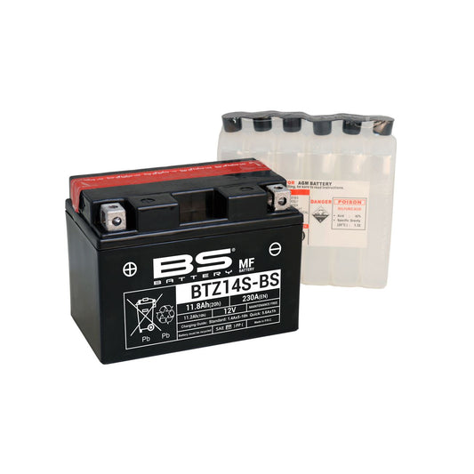 BS BTZ14S-BS (CP) Combi-Pack MF Battery