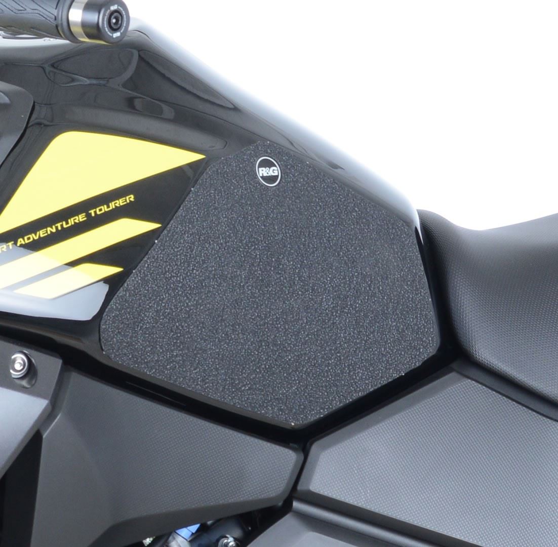 R&G Tank Traction Grips for Suzuki V-Strom 250 '17- Colour: Clear