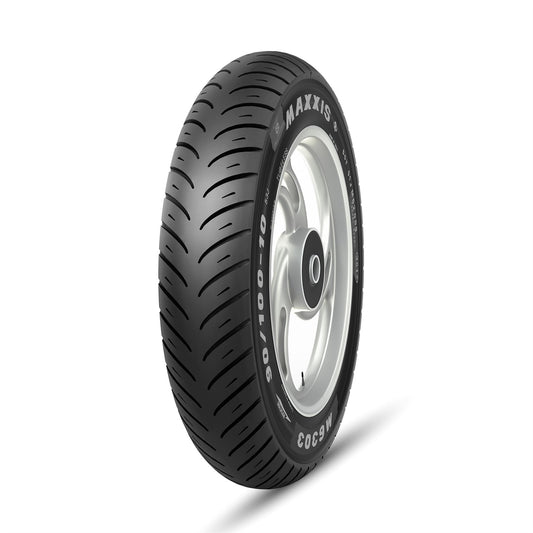 90/100-10 M6303 53J TL Maxxis Scooter Tyre - (Suz UN125 Avenis Rear OE)