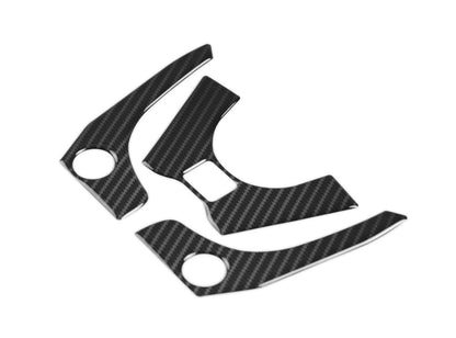 Red Dynamic Carbon Fibre Yoke Pad for Honda VFR800 '15-