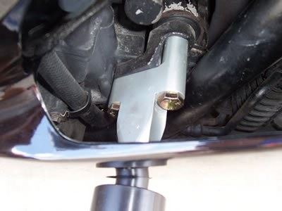 Crash Protectors - Classic Style for  Kawasaki ZZR1100/1200 Colour: White