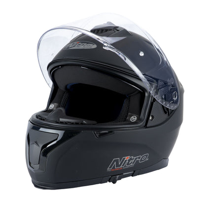 HELMET NITRO N540 DVS SATIN BLACK XS-54