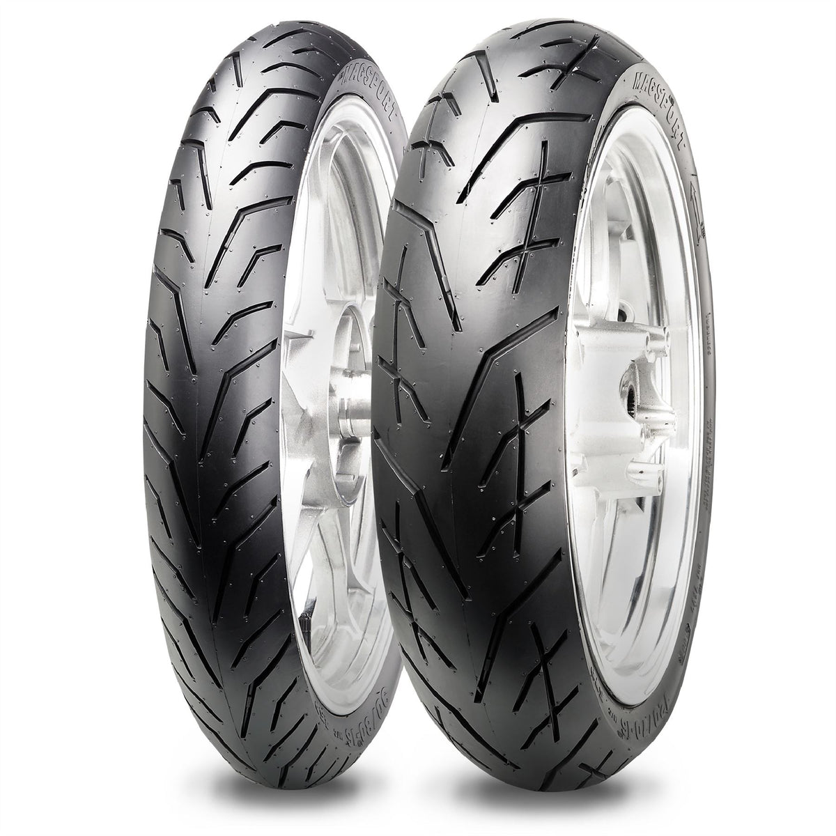 MagSport Matched Tyre Pair 110/70H17 and 130/70H17