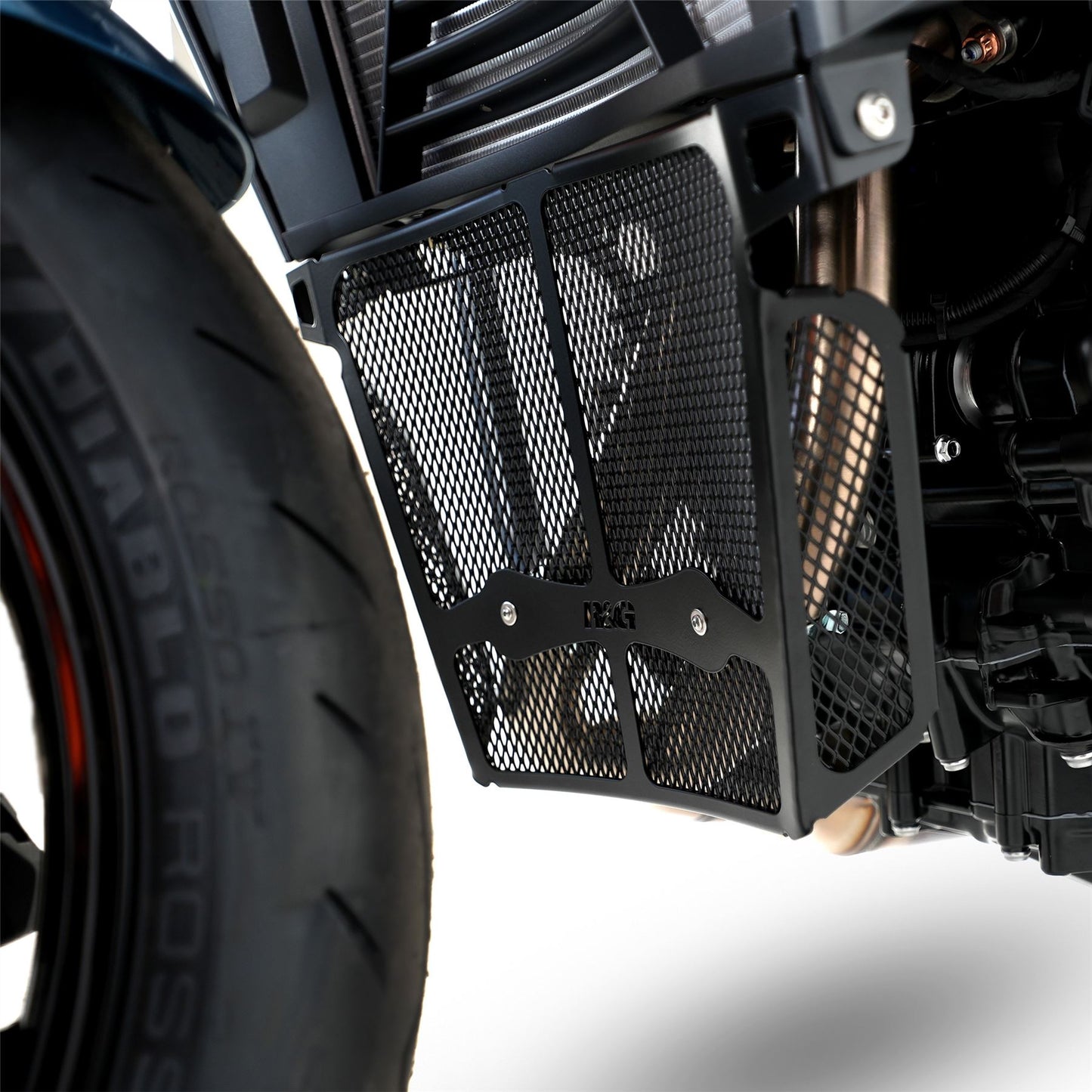 Downpipe Grille for the BMW F900 R '20- Colour: Titanium