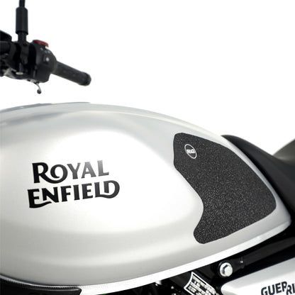 R&G Tank Traction Grips for Royal Enfield Guerrilla 450 '24- Colour: Clear