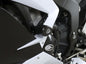 Crash Protectors - Aero Style for Kawasaki ZX6R 636 ('13-'18) Colour: Black