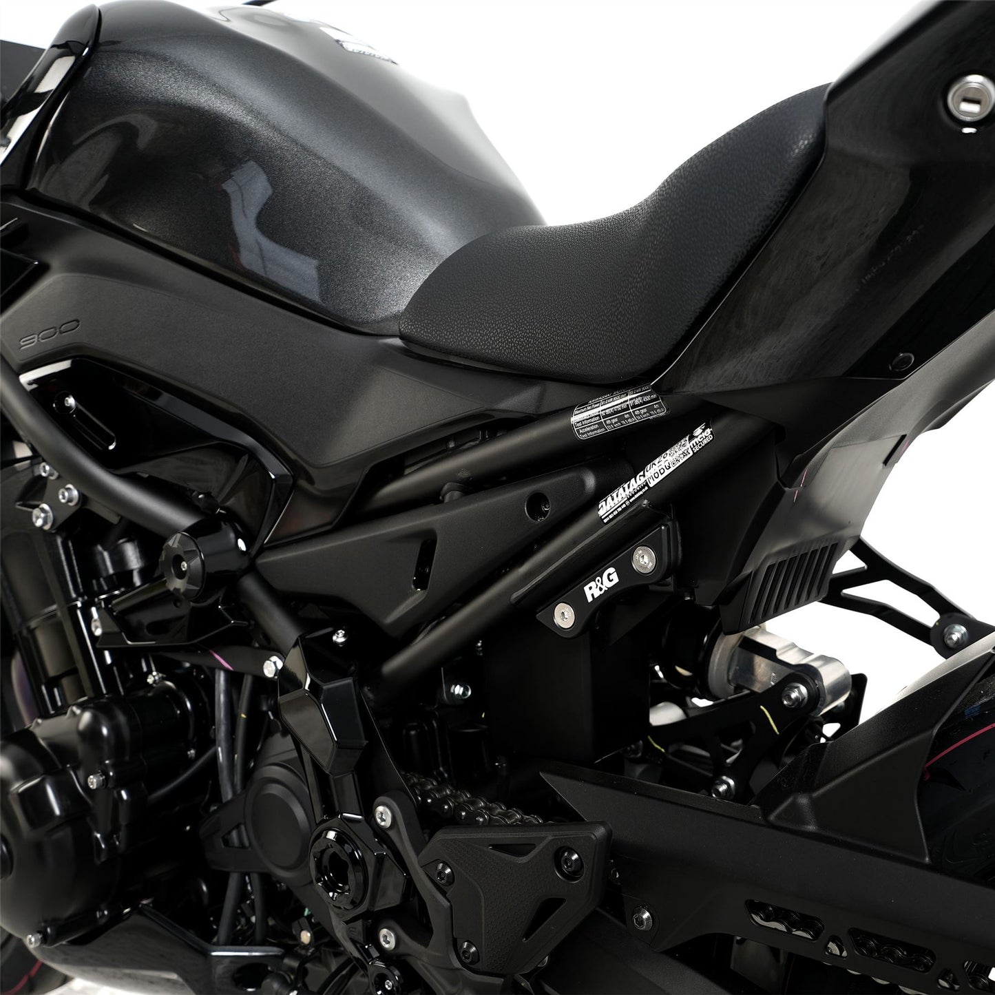 Rear Foot Rest Blanking Plates for Kawasaki Z900 '17- & Z900RS '18- '24 Colour: Black (BK) Kit Options: Kit (Pair)
