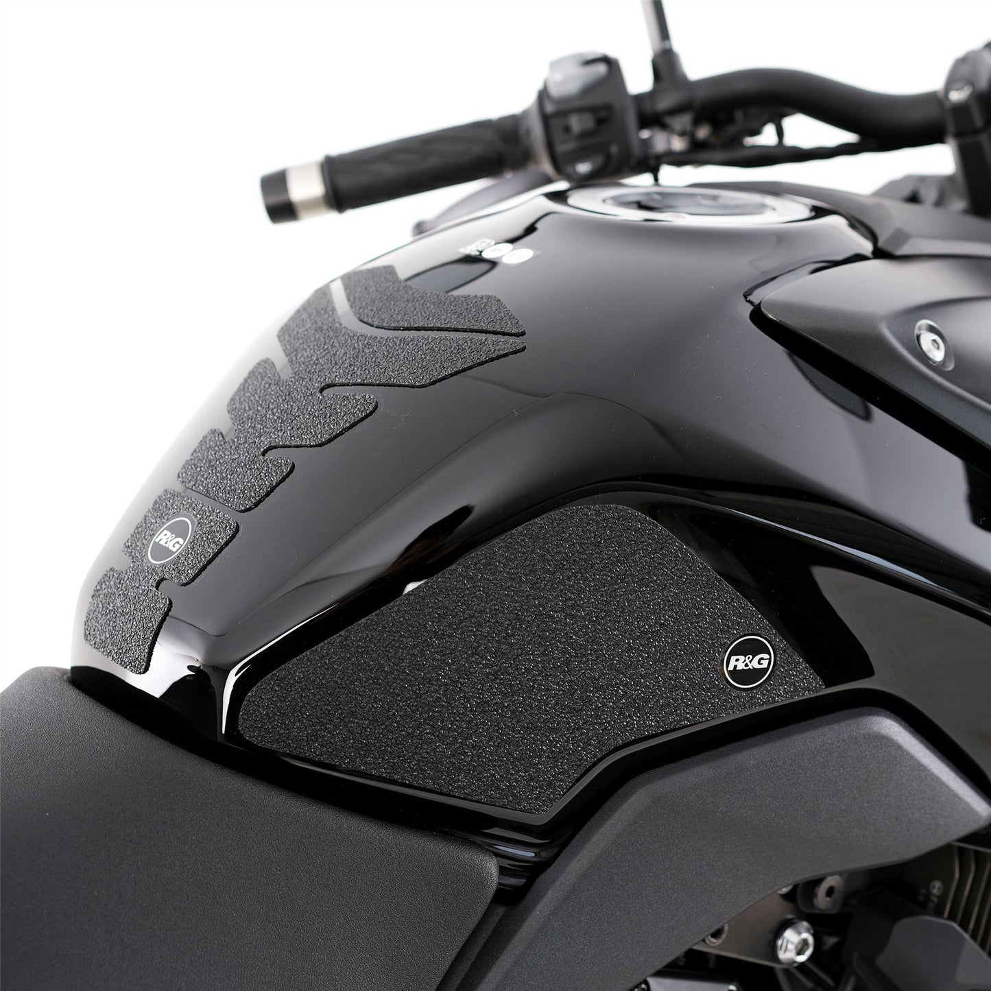 R&G Tank Traction Grips for Suzuki GSX-8S '23-, GSX-8R '24- Colour: Clear