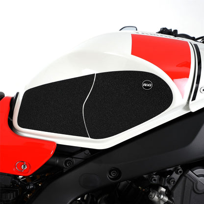 R&G Tank Traction Grips for Yamaha XSR900 GP '24- Colour: Black