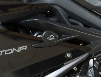 Crash Protectors - Aero Style for Triumph Daytona 675 ('13-) - ROAD Colour: Black