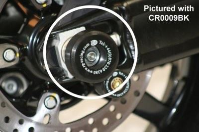 Swingarm Protectors Colour: Black