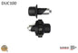 Kaoko Throttle Stabilizer for Ducati 748/848/916/996/998/999/1098/1198, Streetfighter/S , Multistrada 1200/S '10-, Monster 1100 ABS '10-, SCRAMBLER Monster 696 '13- & Desert Sled '18-. Including matching LHS BE in black finish. For Models with 16,8m
