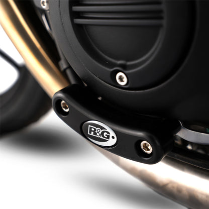 Engine Case Slider for Triumph Street Twin, Thruxton 1200R '16-, Speed Twin 1200 '19-'21, Scrambler 900 ’23- & Speed Twin 900 '22- '24 models (LHS)