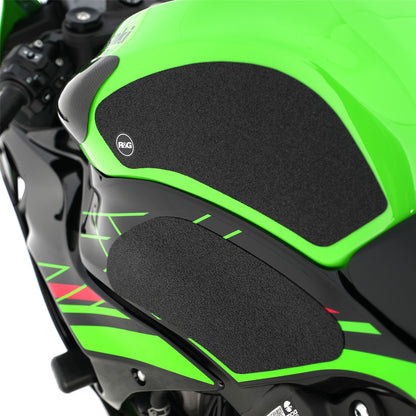 R&G Tank Traction Grip for Kawasaki ZX-6R 636 '13- '24 Colour: Black