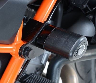 Aero Crash Protectors for KTM 1290 Super Duke R '14 -'19 Colour: Black