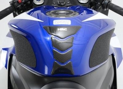 R&G Tank Traction Grips for Honda CBR600RR '07-'12 Colour: Black