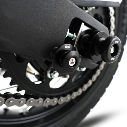 M6 Paddock Stand Bobbins for Yamaha Tenere World Rally(T7 ) '23-, YZF-R125 '19-, MT-125 '20-, Ducati Monster 950 (+) '21- Streetfighter V2(S) '25- & Tenere 700 World Raid '22- Colour: Silver