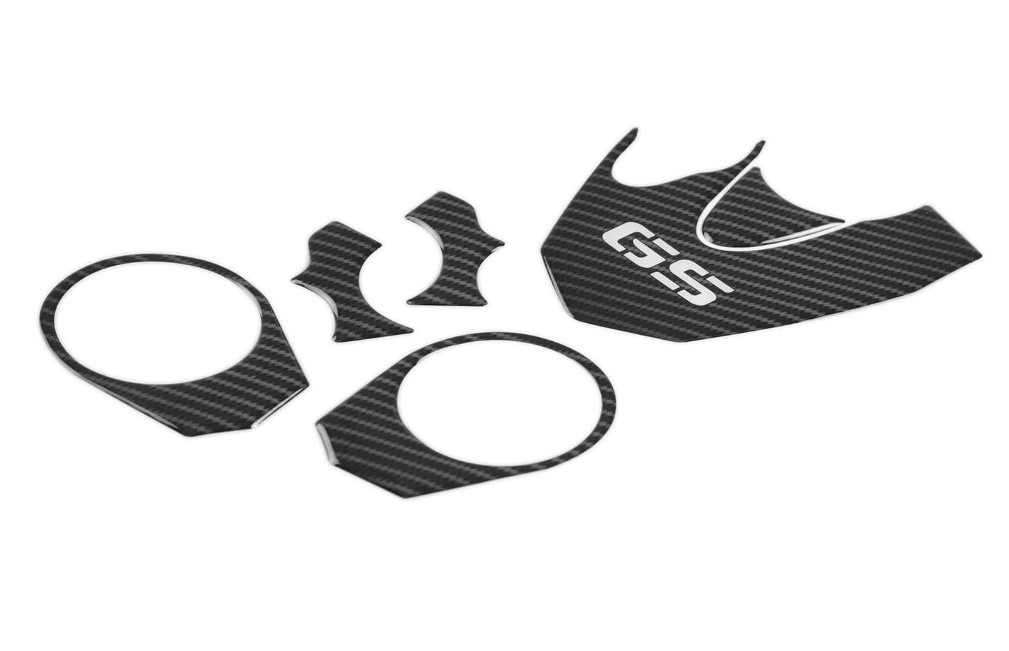 Red Dynamic Carbon Fibre Yoke Pad for BMW F800GS models