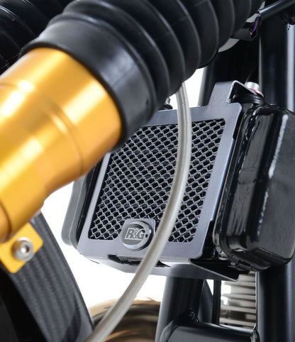Oil Cooler Guard for the Norton Commando 961 Sport '15- '21 Colour: Black