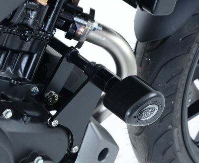Aero Crash Protectors - Aero Style for Yamaha MT-125 '14-'19 Colour: White