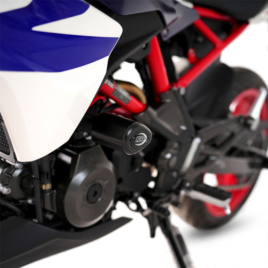 Crash Protectors- Aero Style for BMW G310R '21- Colour: Black