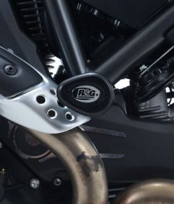 Crash Protectors - Aero Style for Ducati Scrambler Classic & Icon (800) '15-'18, Urban Enduro '15-'17, Scrambler Sixty2 '16-'18, Desert Sled '18- & Ducati Scrambler Street Classic '18