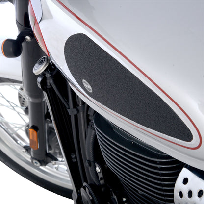 R&G Tank Traction Grips for BSA Gold Star '23- Colour: Black