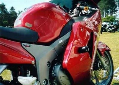 Crash Protectors - Classic Style Honda CBR1100 Blackbird Colour: White