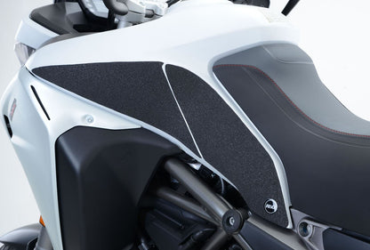 R&G Tank Traction Grips for Ducati Multistrada 1200 Enduro '16- Colour: Black